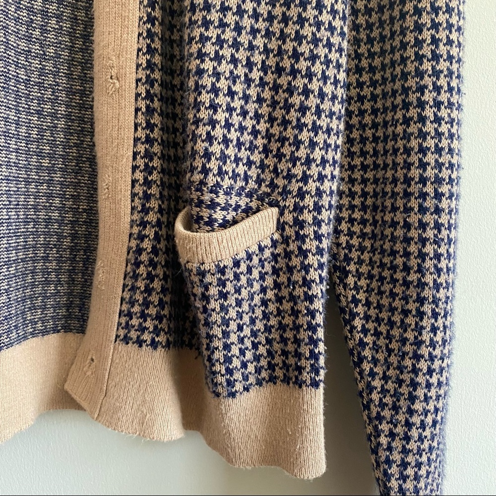 Vintage Royal Jeff Houndstooth Sweater - Picture 5 of 6